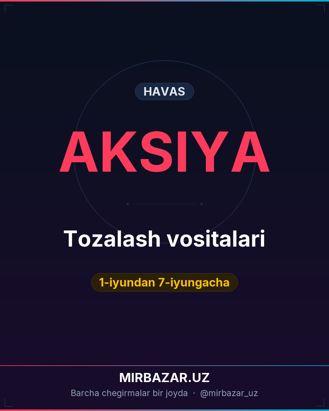 Tozalash vositalari