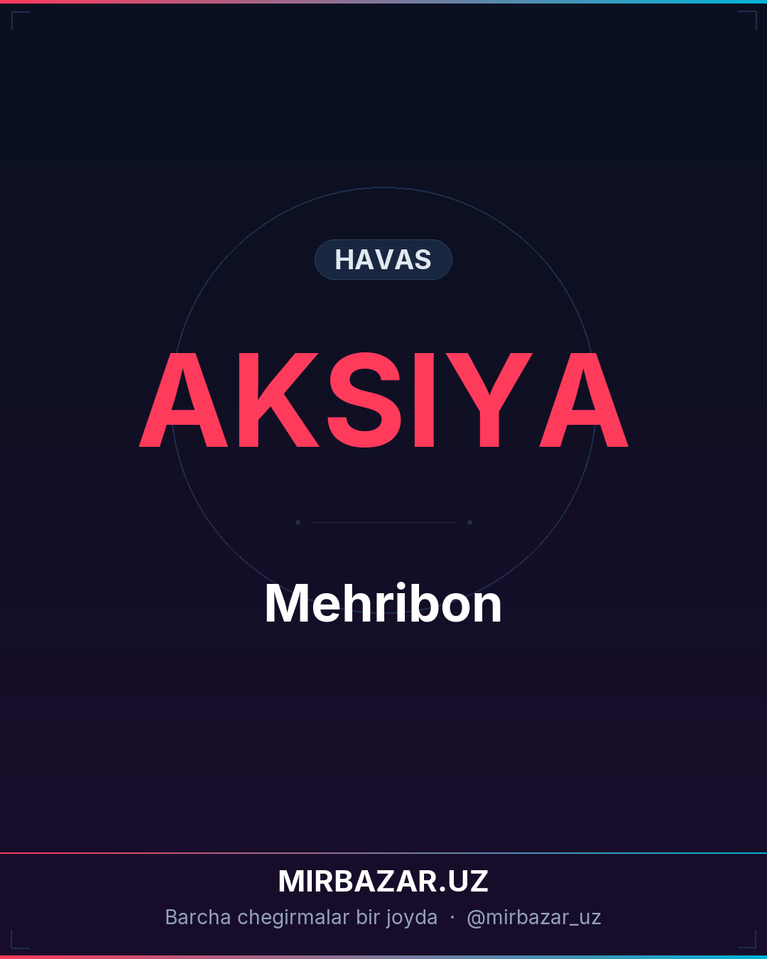 Mehribon