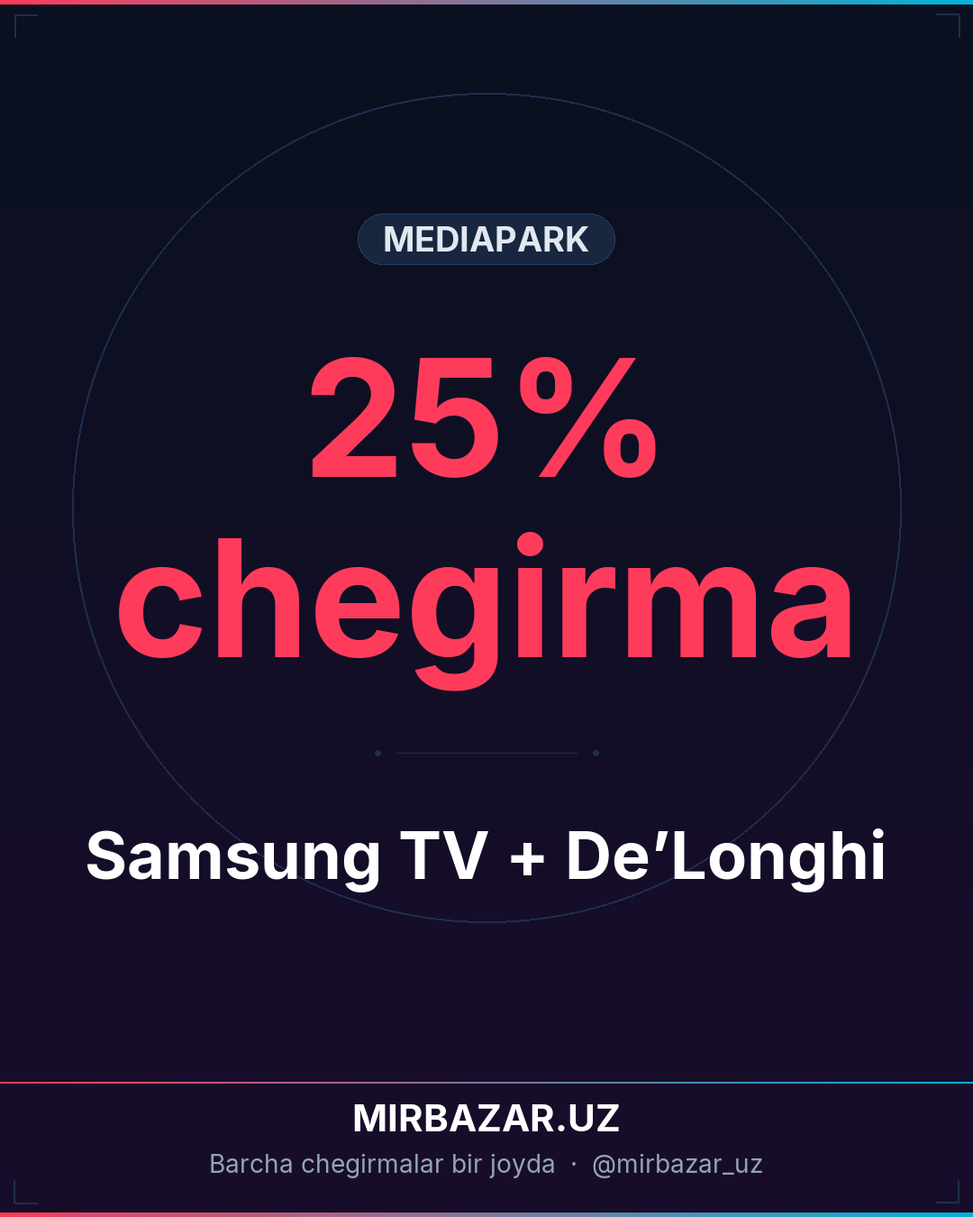 Samsung TV + De’Longhi