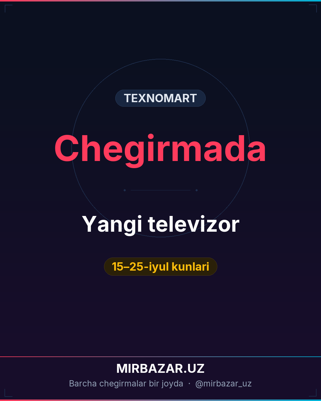 Yangi televizor