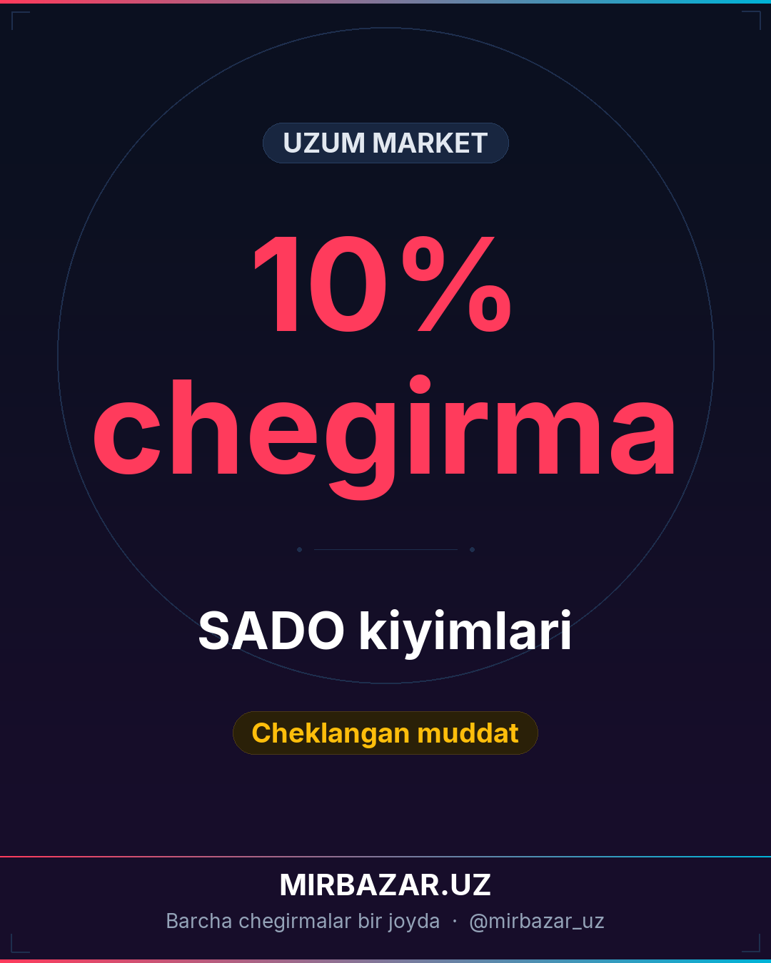SADO kiyimlari